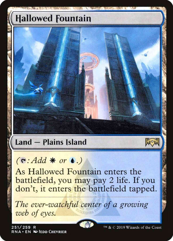 Hallowed Fountain [251] [Ravnica Allegiance] [Non-Foil]