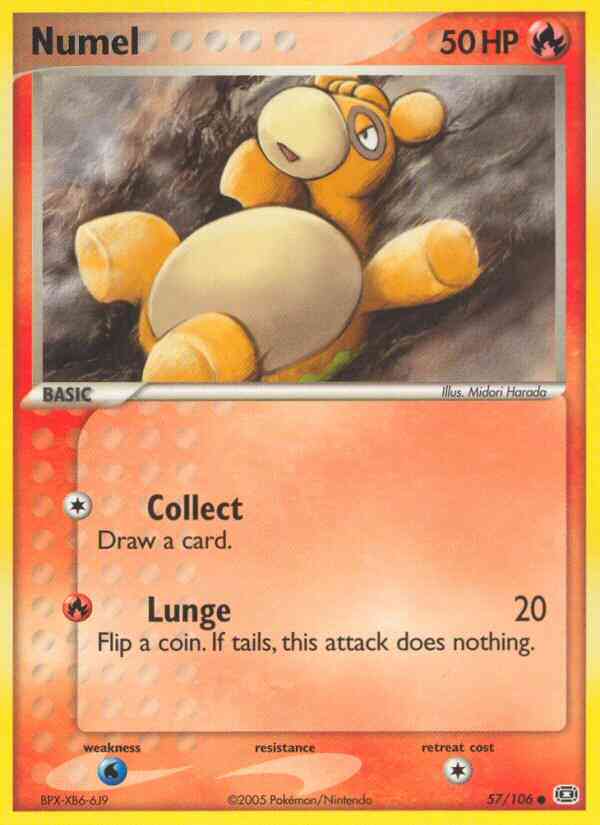 Numel - 57/106 - Common [ex9-57] [Reverse Holo]