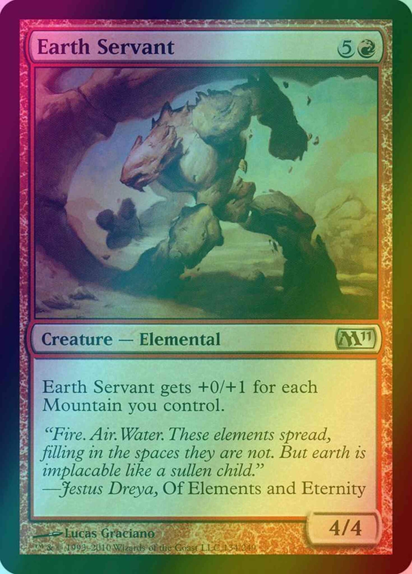 Earth Servant [134] [Magic 2011] [Foil]