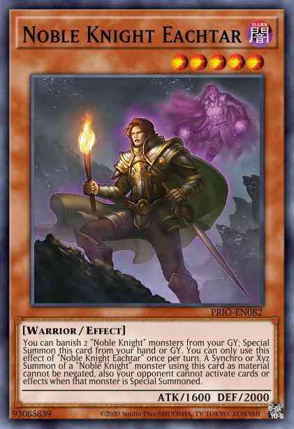 Noble Knight Eachtar - MAGO-EN084 - Rare - 1st Edition