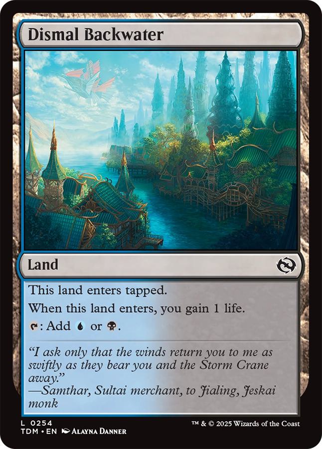 Dismal Backwater [254] [Tarkir: Dragonstorm] [Non-Foil]