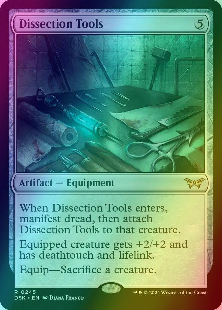 Dissection Tools [245] [Duskmourn: House of Horror] [Foil]
