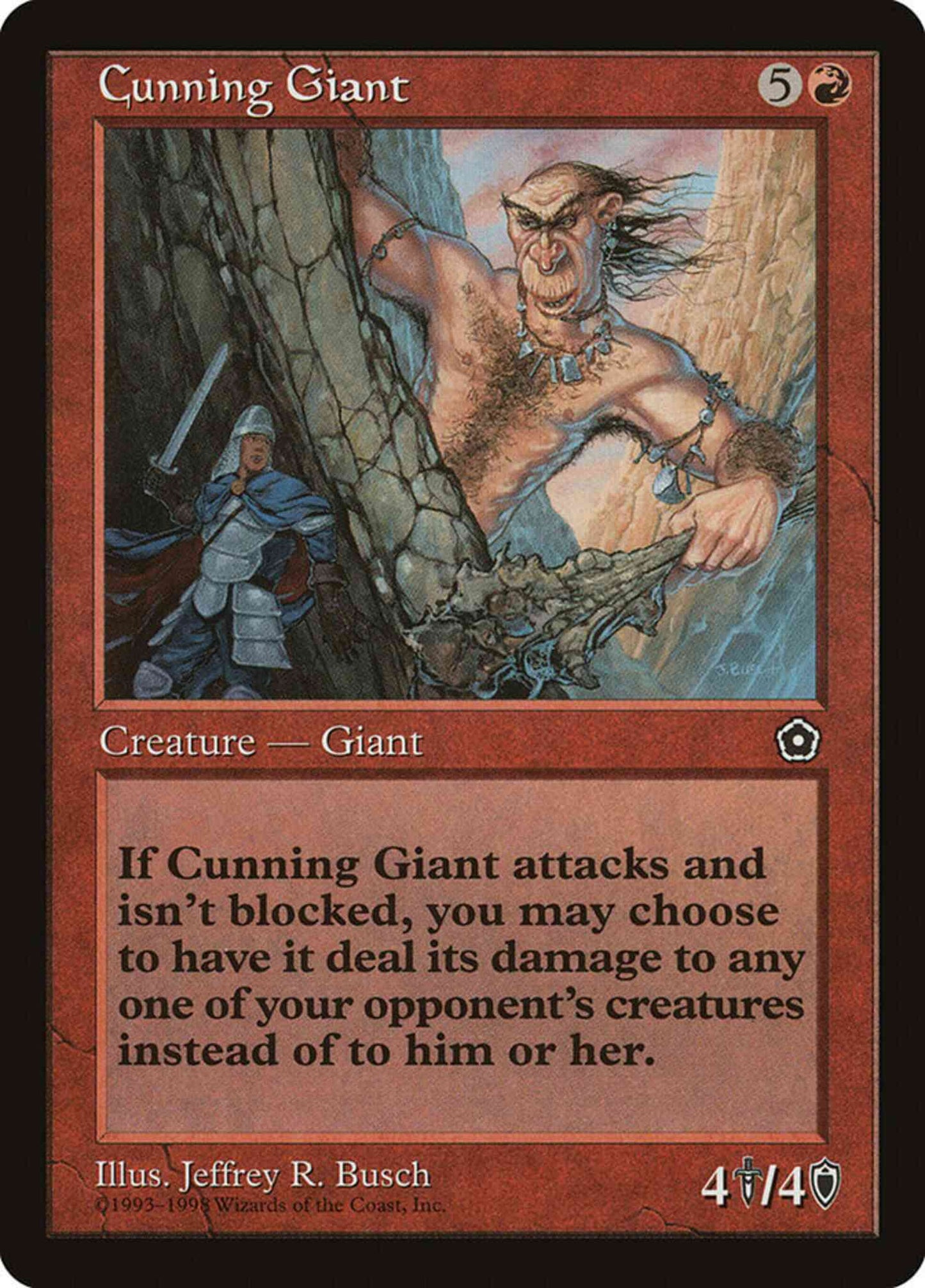 Cunning Giant [93] [Portal Second Age] [Non-Foil]