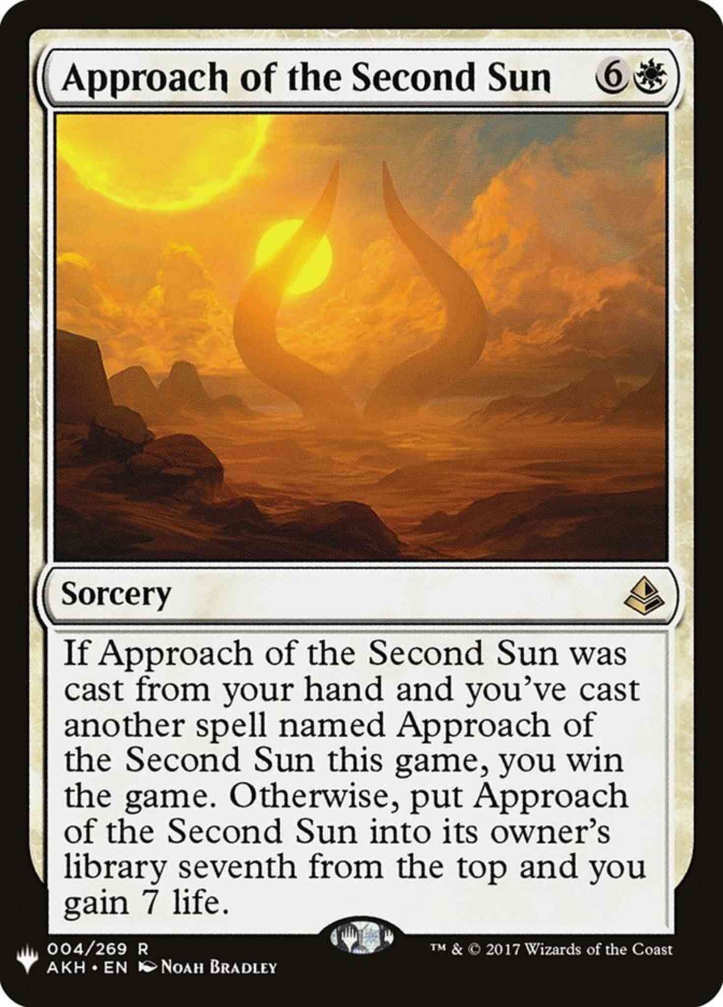 Approach of the Second Sun [AKH-4] [The List] [Non-Foil]