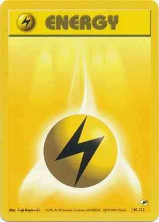 Lightning Energy - 130/132 - Common - Unlimited [gym1U-130] [Non-Holo]
