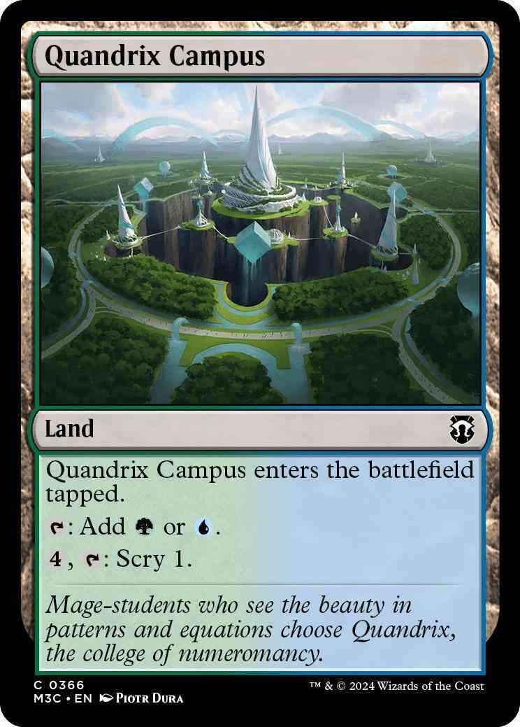 Quandrix Campus [366] [Modern Horizons 3: Commander] [Non-Foil]