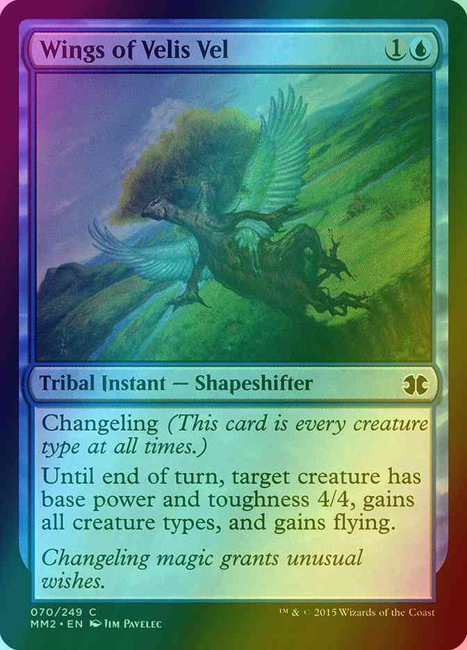 Wings of Velis Vel [70] [Modern Masters 2015] [Foil]