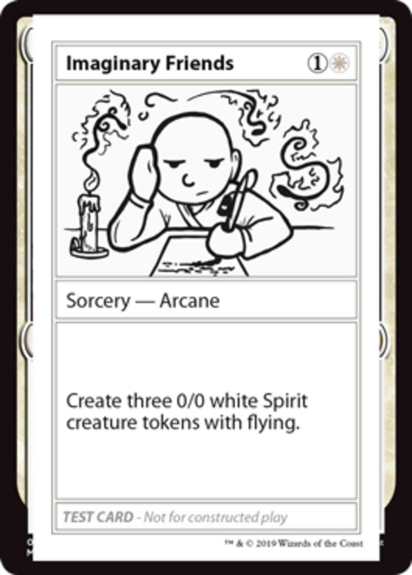 Imaginary Friends - No Symbol [7] [Mystery Booster Playtest Cards 2021] [Non-Foil]