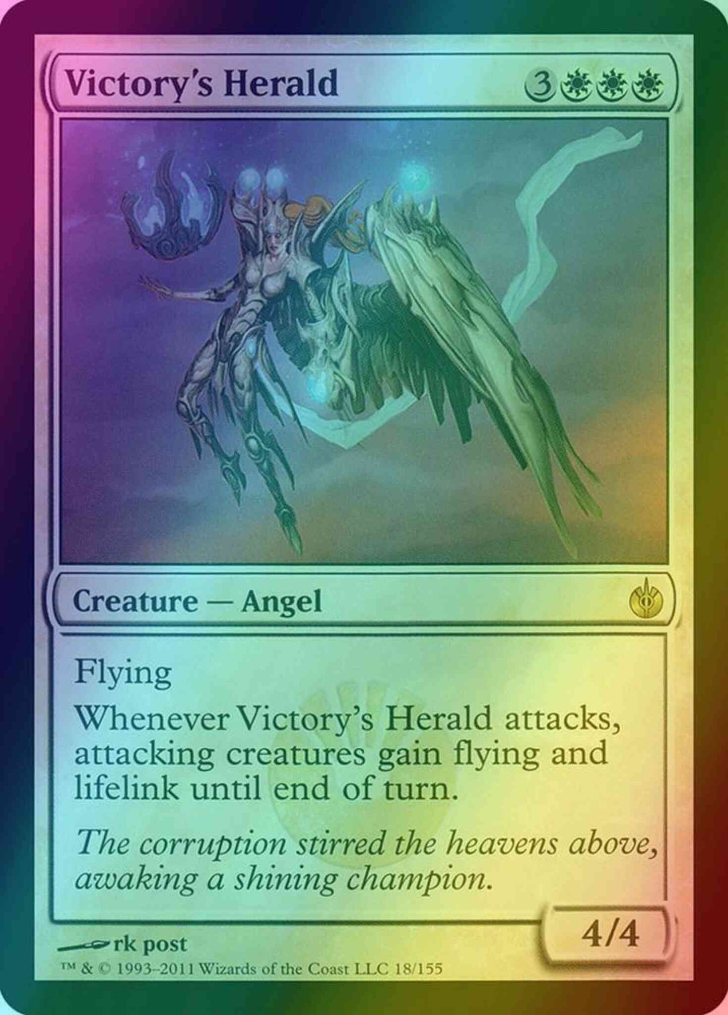 Victory's Herald [18] [Mirrodin Besieged] [Foil]