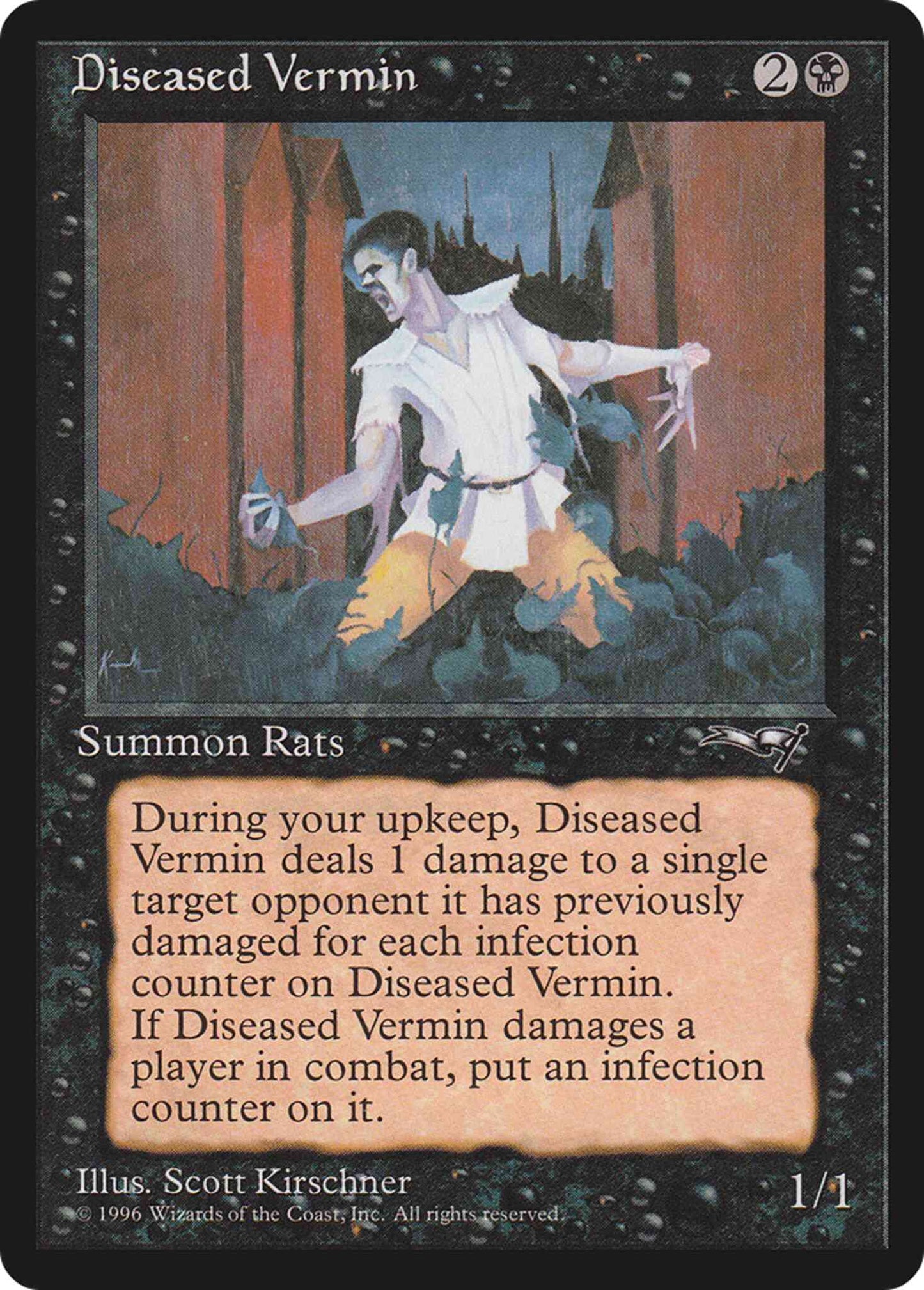 Diseased Vermin [46] [Alliances] [Non-Foil]