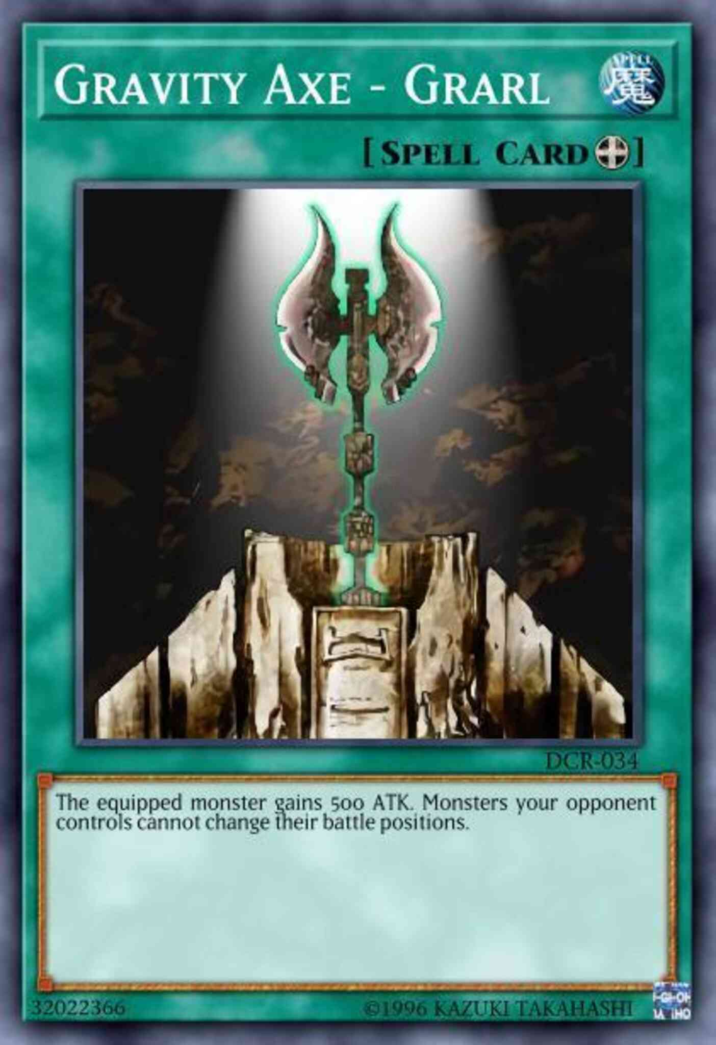 Gravity Axe - Grarl - BP02-EN143 - Common - 1st Edition