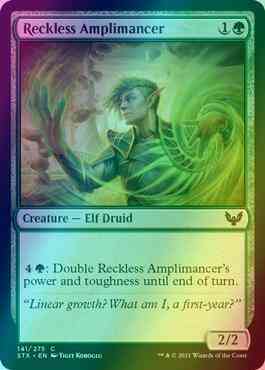 Reckless Amplimancer [141] [Strixhaven: School of Mages] [Foil]