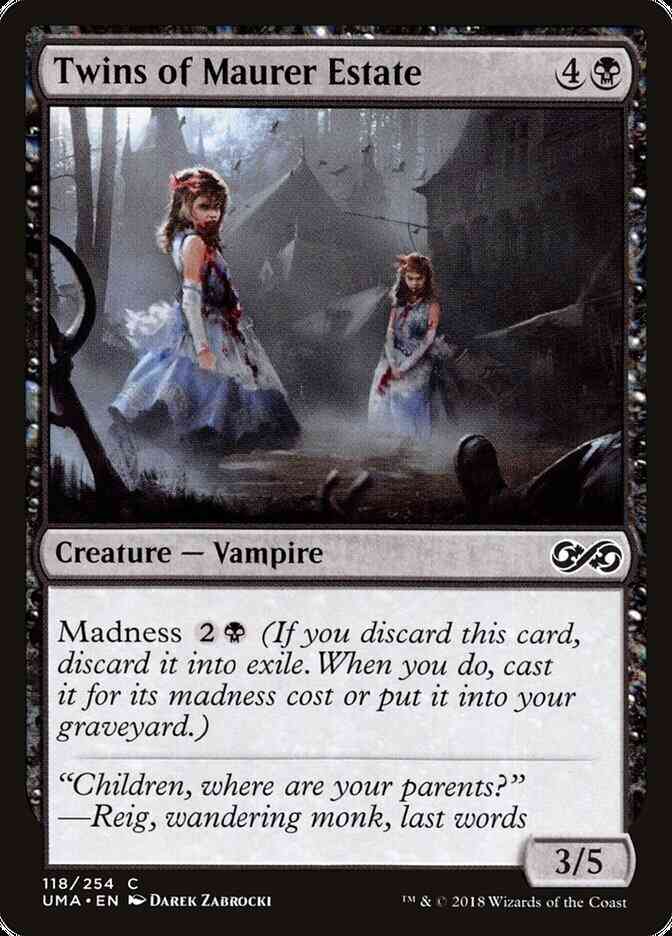 Twins of Maurer Estate [118] [Ultimate Masters] [Non-Foil]