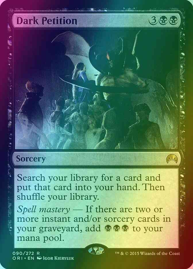 Dark Petition [90] [Magic Origins] [Foil]