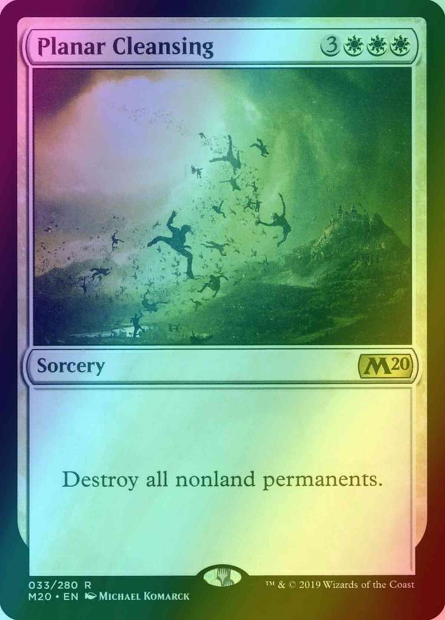 Planar Cleansing [33] [Core Set 2020] [Foil]