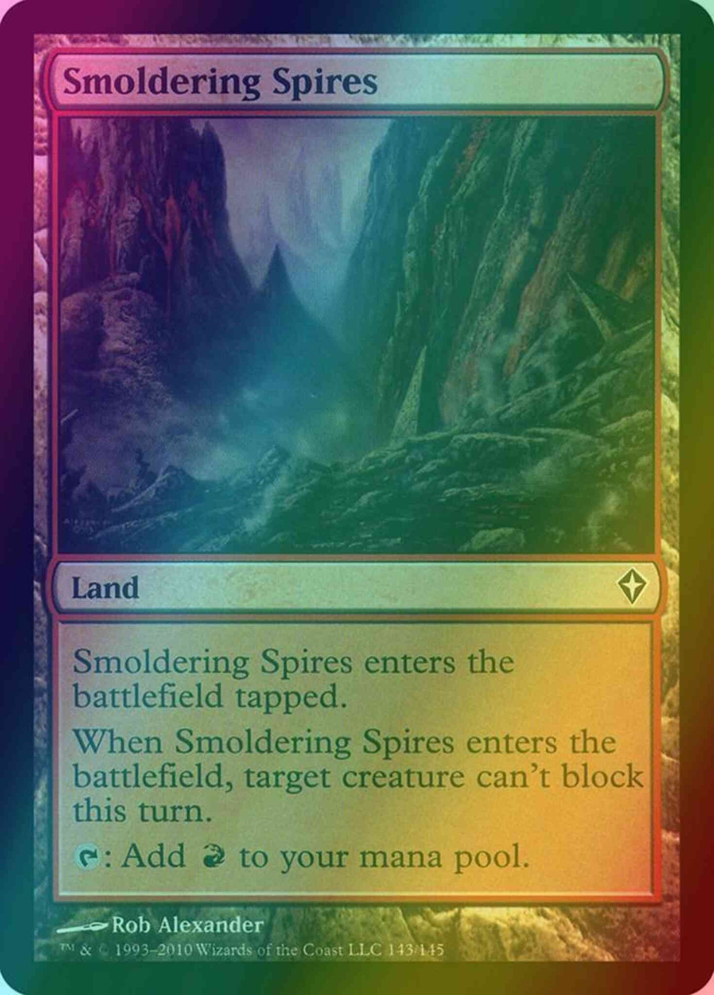Smoldering Spires [143] [Worldwake] [Foil]