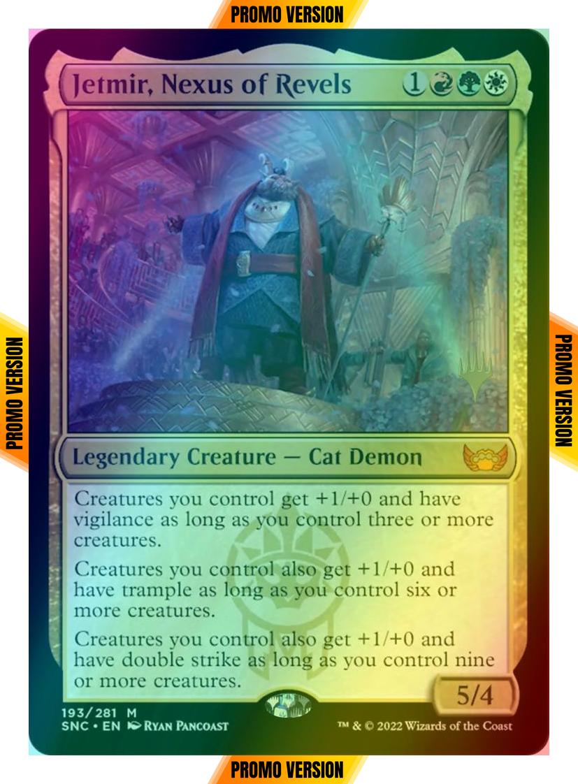 Jetmir, Nexus of Revels [Promo Pack] [193p] [Streets of New Capenna: Promos] [Foil]