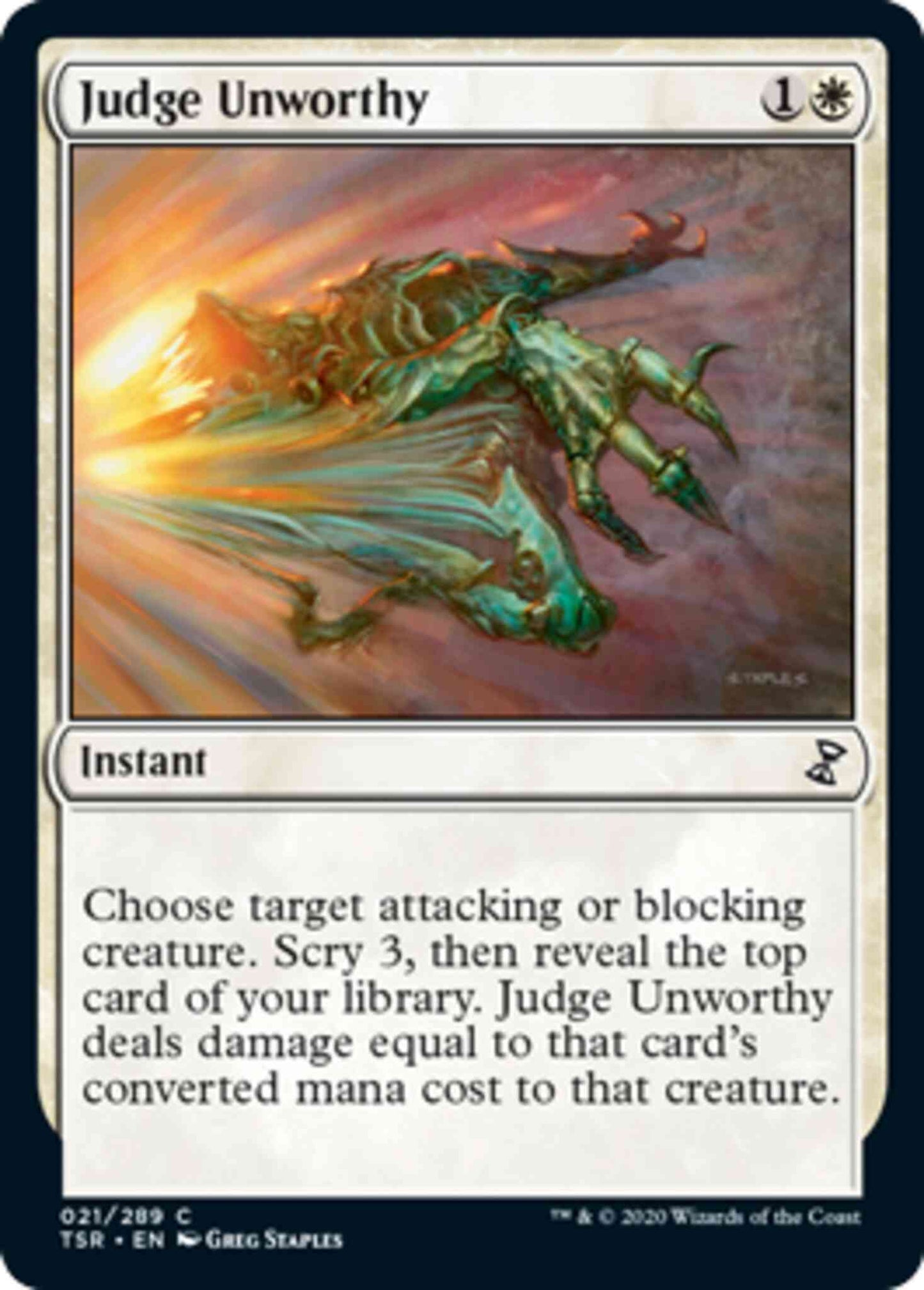 Judge Unworthy [21] [Time Spiral Remastered] [Non-Foil]