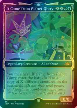 It Came from Planet Glurg [261] [Showcase Cards of Tomorrow] [Unfinity] [Foil]