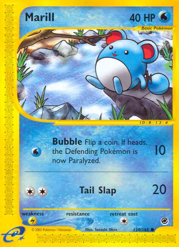 Marill - 120/165 - Common [ecard1-120] [Non-Holo]