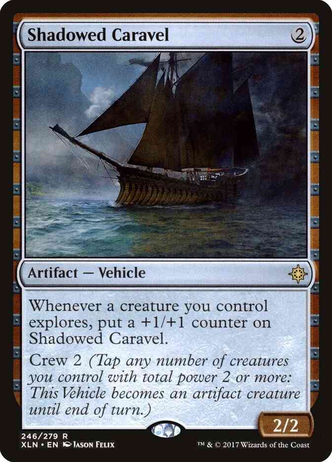 Shadowed Caravel [246] [Ixalan] [Non-Foil]