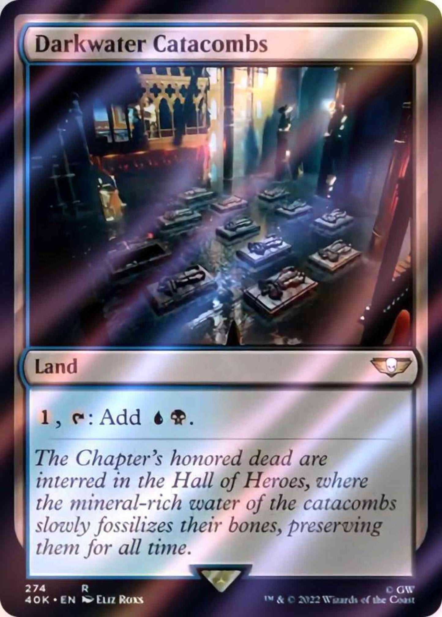 Darkwater Catacombs [274] [Universes Beyond: Warhammer 40,000] [Surge Foil]