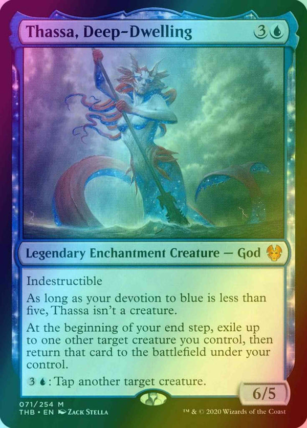 Thassa, Deep-Dwelling [71] [Theros Beyond Death] [Foil]