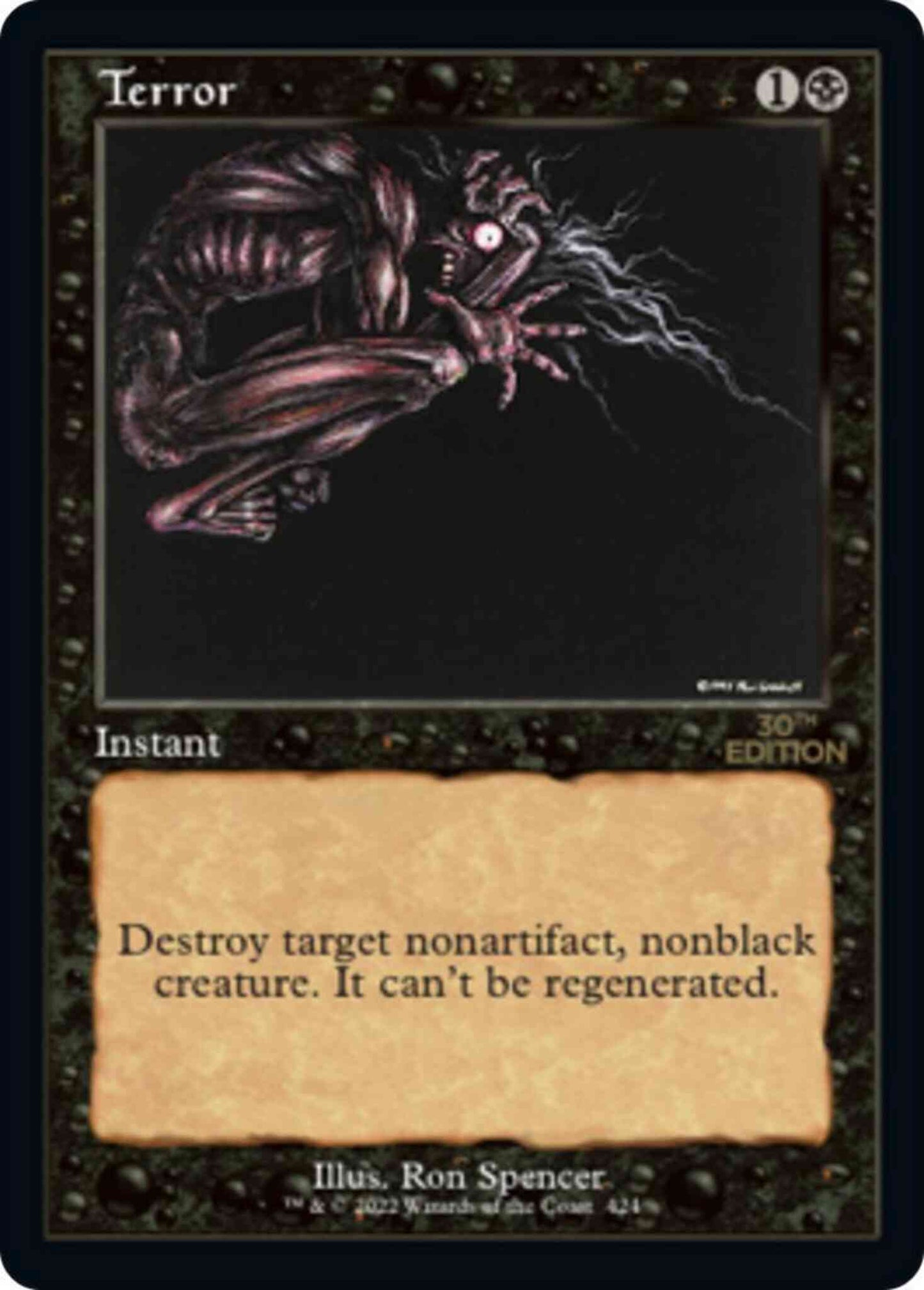 Terror [424] [Retro Frame] [30th Anniversary Edition] [Non-Foil]