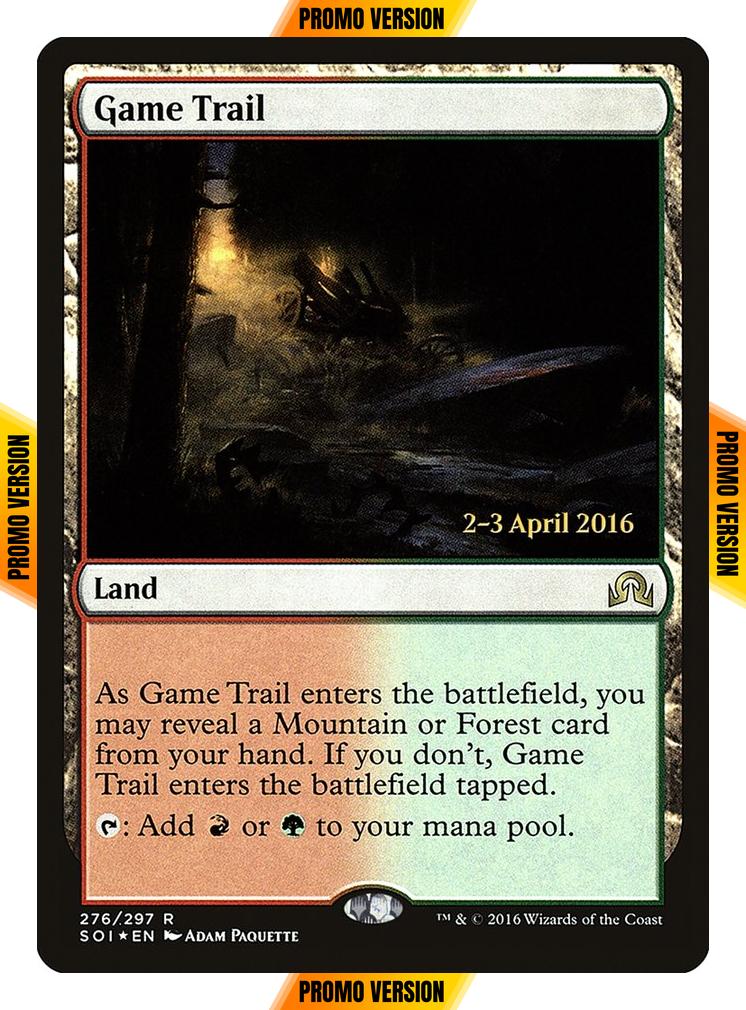 Game Trail [276s] [Shadows over Innistrad Promos] [Foil]