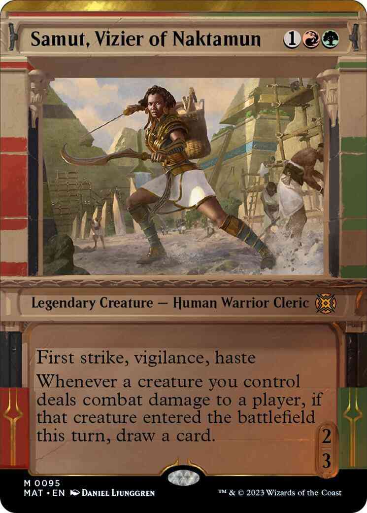 Samut, Vizier of Naktamun [95] [Planar Showcase] [March of the Machine: The Aftermath] [Non-Foil]