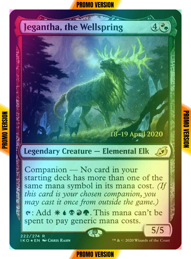 Jegantha, the Wellspring [Prerelease] [222s] [Ikoria: Lair of Behemoths Promos] [Foil]