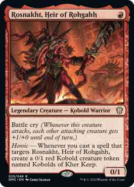 Rosnakht, Heir of Rohgahh [25] [Dominaria United: Commander] [Non-Foil]
