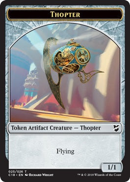 Servo Token (24) // Thopter Token (25) [Commander 2018 Tokens] [Non-Foil]