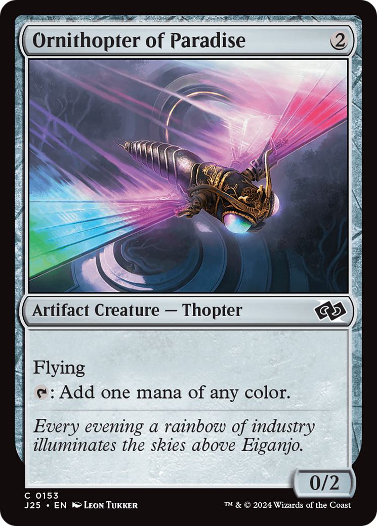 Ornithopter of Paradise [153] [Foundations: Jumpstart] [Non-Foil]