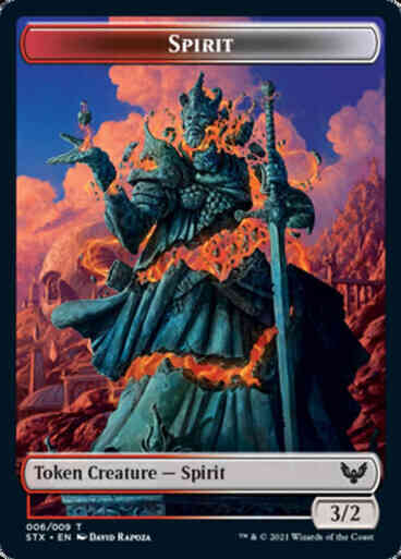 Inkling Token (04) // Spirit Token (06) [Strixhaven School of Mages Tokens] [Non-Foil]