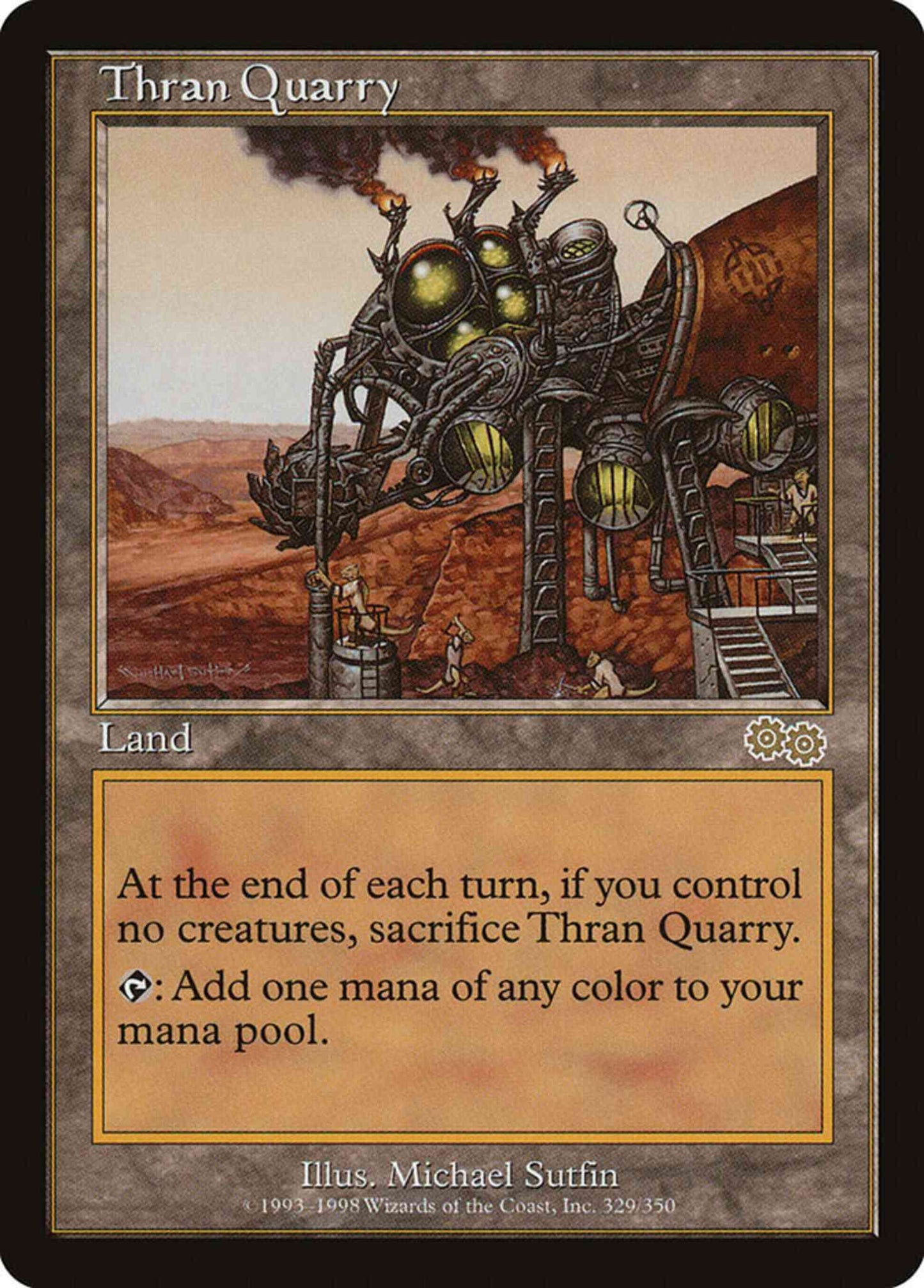 Thran Quarry [329] [Urza's Saga] [Non-Foil]