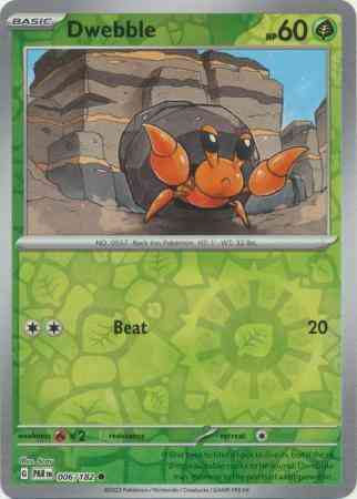 Dwebble - 006/182 - Common [sv04-006] [Reverse Holo]