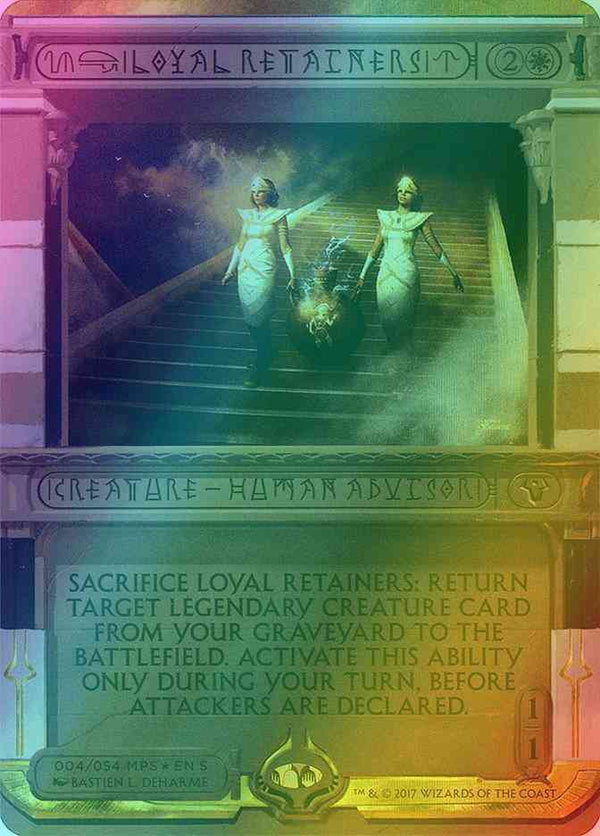 Loyal Retainers [4] [Masterpiece Series] [Amonkhet Invocations] [Foil]