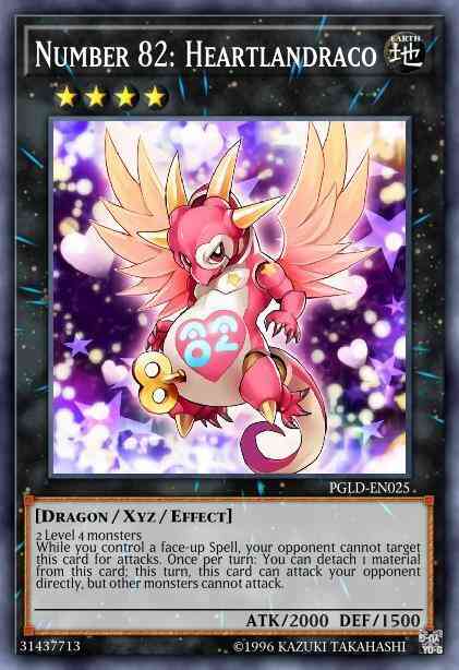 Number 82: Heartlandraco - AC18-EN011 - Super Rare - 1st Edition