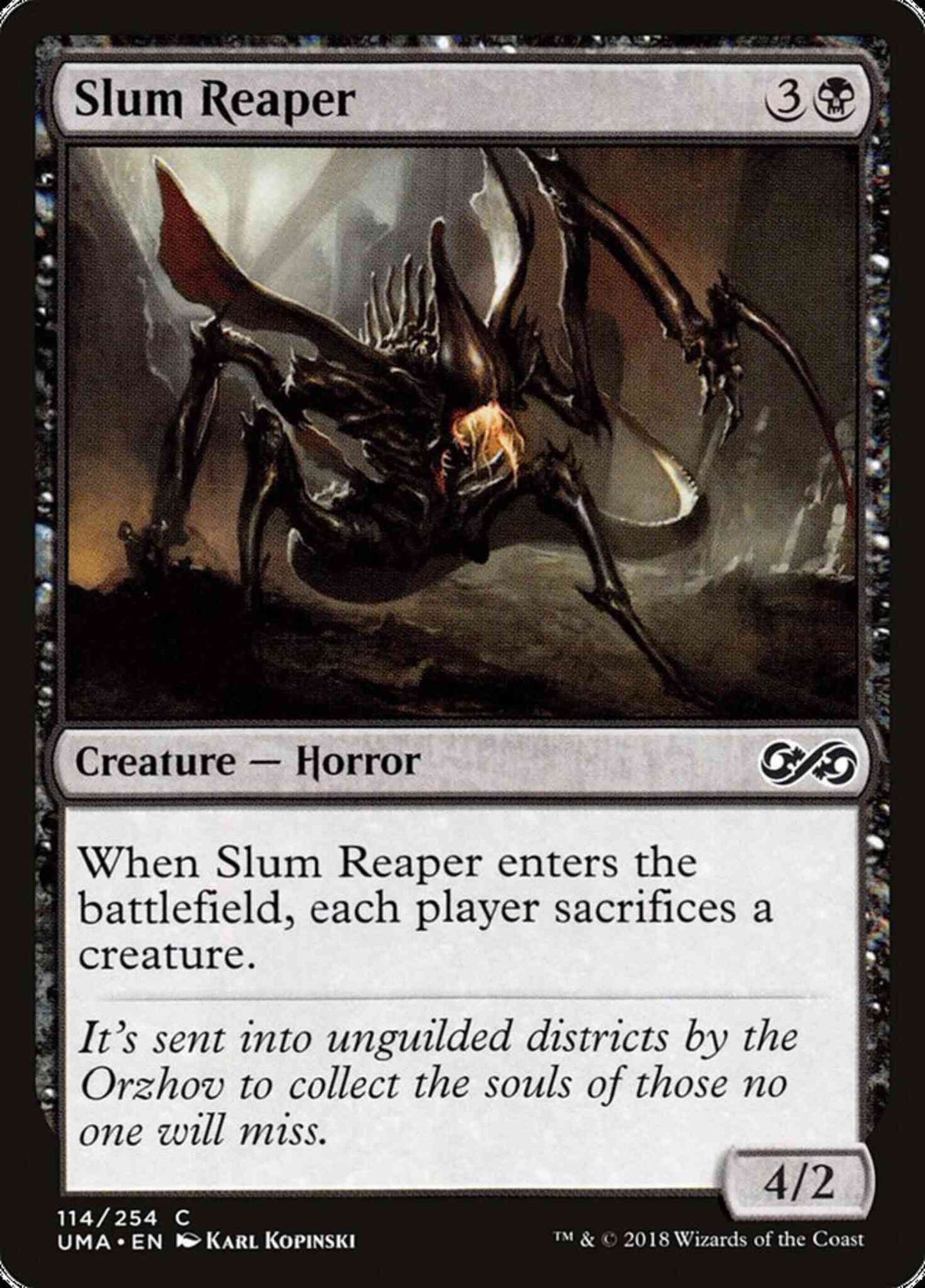 Slum Reaper [114] [Ultimate Masters] [Non-Foil]