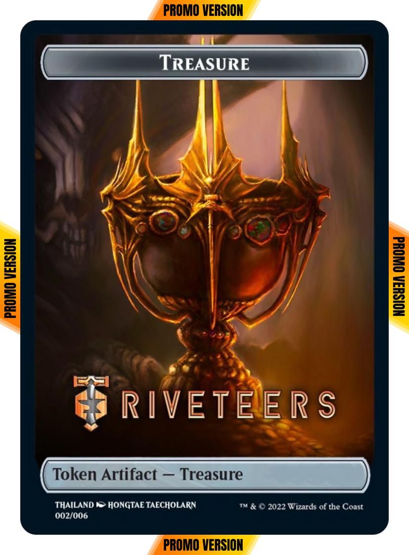 Treasure Token [02] [Thailand] [Streets of New Capenna Southeast Asia Tokens] [Non-Foil]
