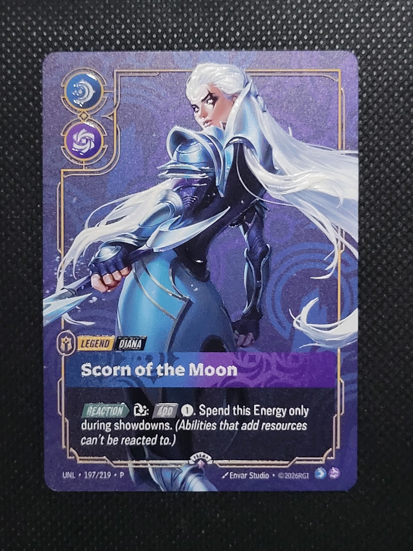Scorn of the Moon (Diana) — Metal|Prize Wall — ID 17471