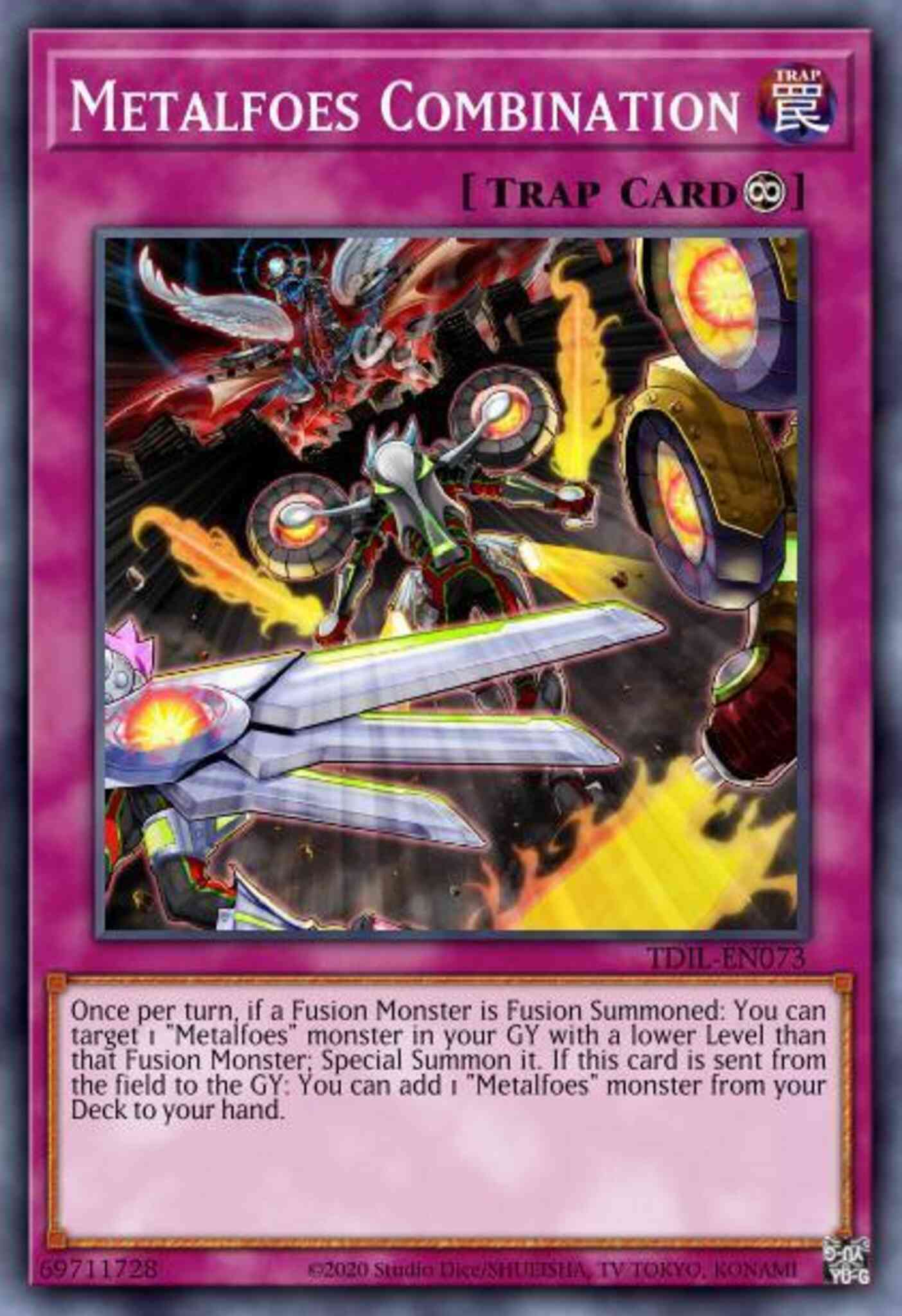Metalfoes Combination - MP17-EN112 - Super Rare - 1st Edition