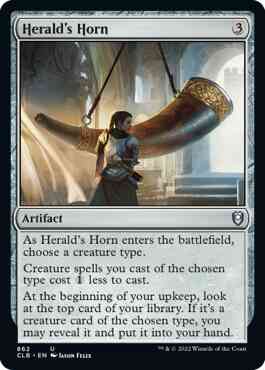 Herald's Horn [862] [Commander Legends: Battle for Baldur's Gate] [Non-Foil]
