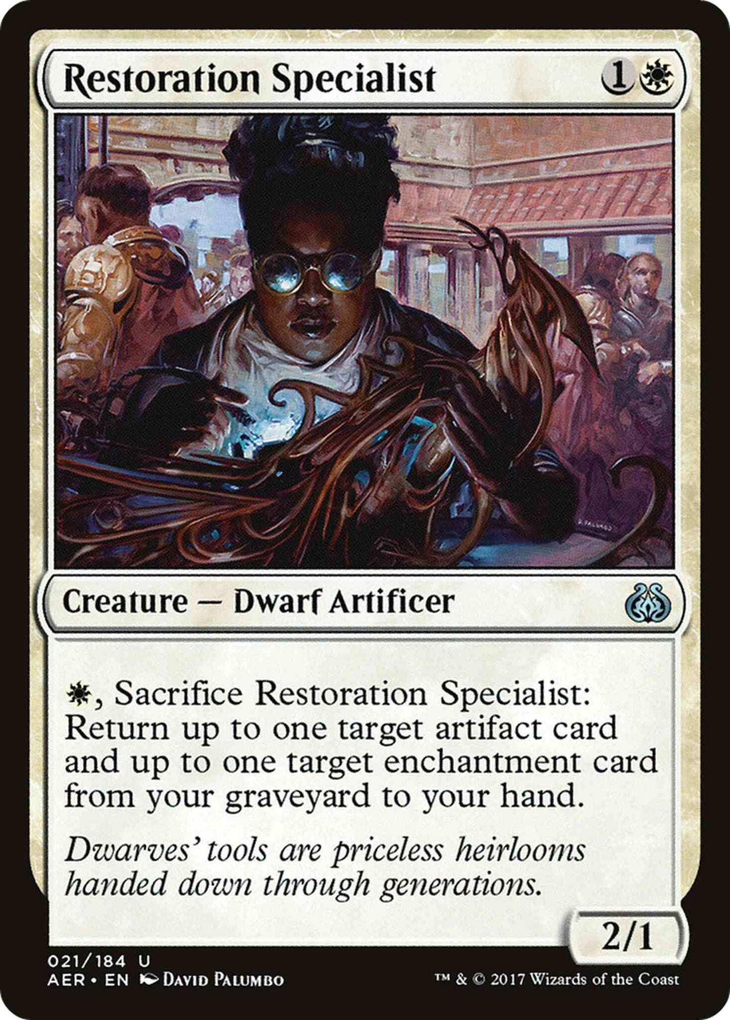 Restoration Specialist [21] [Aether Revolt] [Non-Foil]