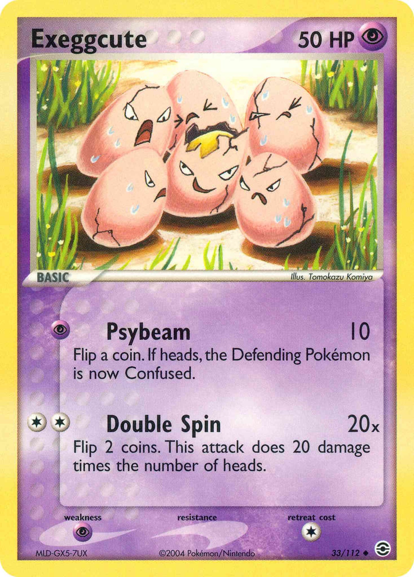 Exeggcute - 33/112 - Uncommon [ex6-33] [Non-Holo]