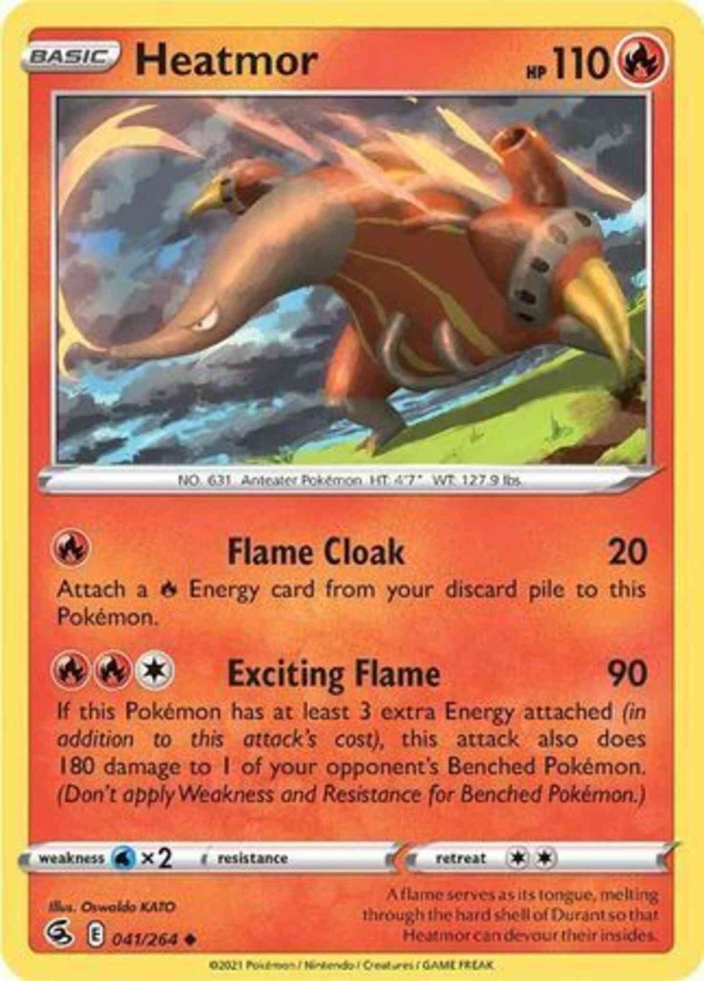 Heatmor - 041/264 - Uncommon [SWSH8-041] [Non-Holo]