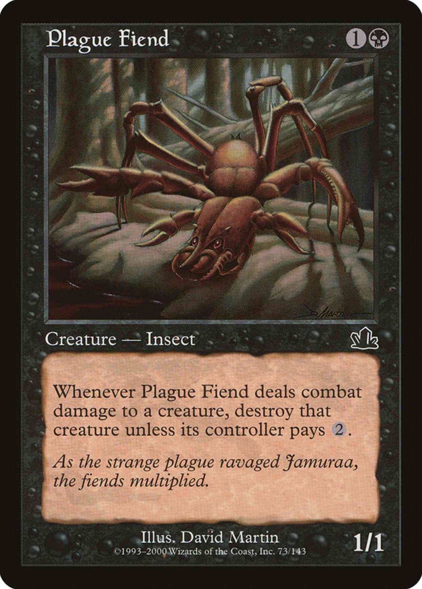 Plague Fiend [73] [Prophecy] [Non-Foil]