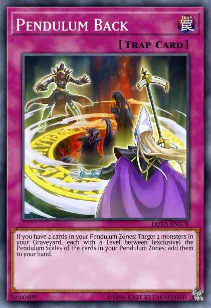Pendulum Back - DUEA-EN078 - Super Rare - Unlimited