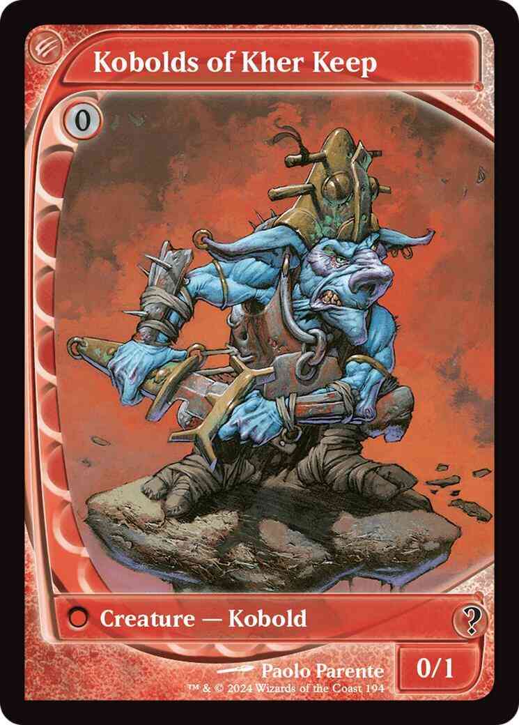 Kobolds of Kher Keep [194] [Future Frame] [Mystery Booster 2] [Foil]